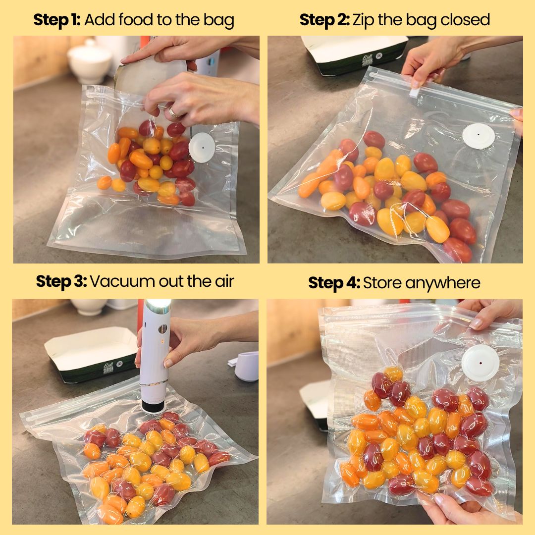 FresLock - Compact Vacuum Food Sealer