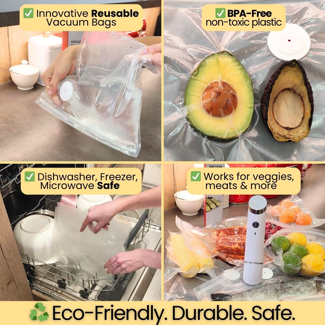FresLock - Compact Vacuum Food Sealer