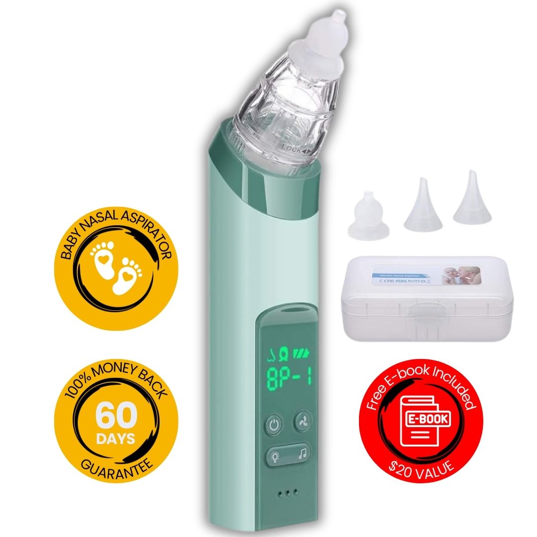 ASPIGLOW nasal aspirator package contents