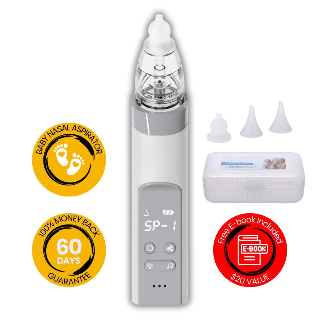 ASPIGLOW nasal aspirator package contents