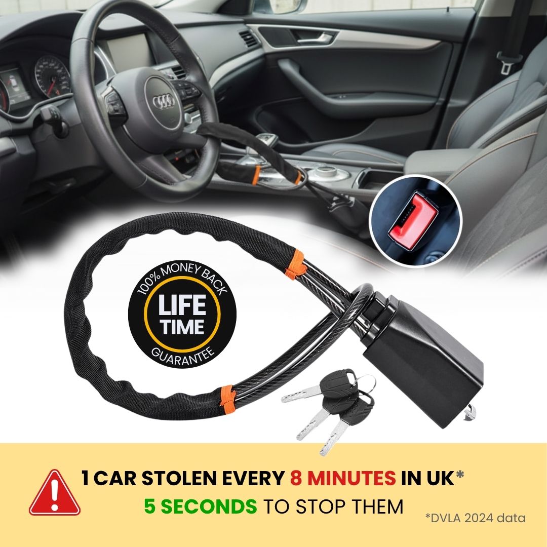 Dual - Anchor™ Steering Wheel Lock - VONISK
