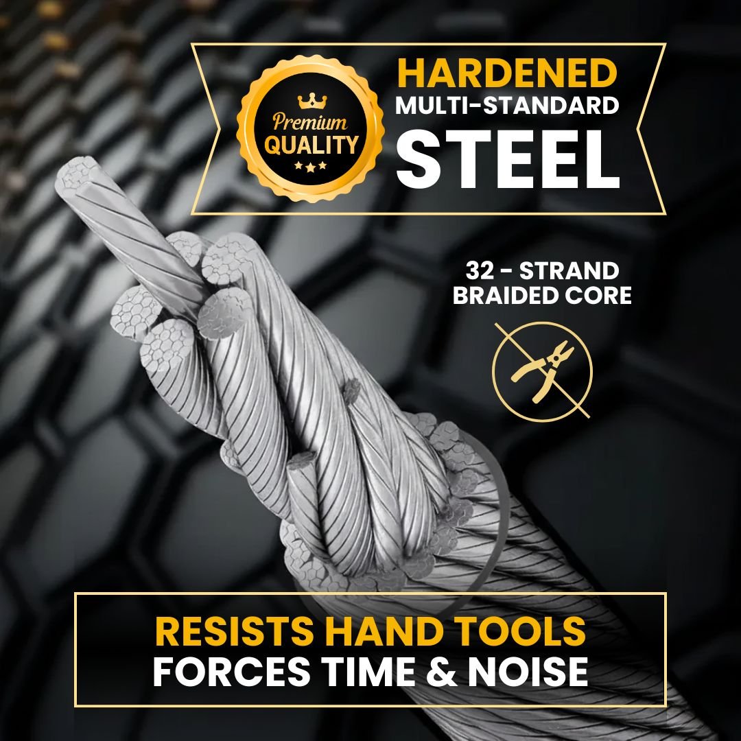 Dual - Anchor™ Steering Wheel Lock - VONISK