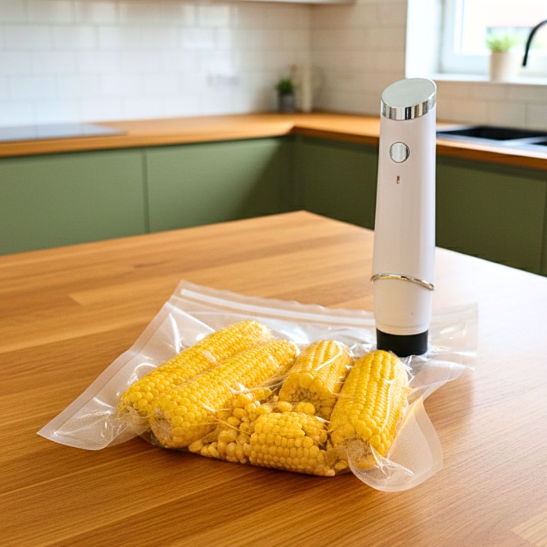 FresLock - Compact Vacuum Food Sealer - VONISK