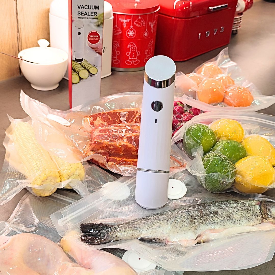 FresLock - Compact Vacuum Food Sealer - VONISK
